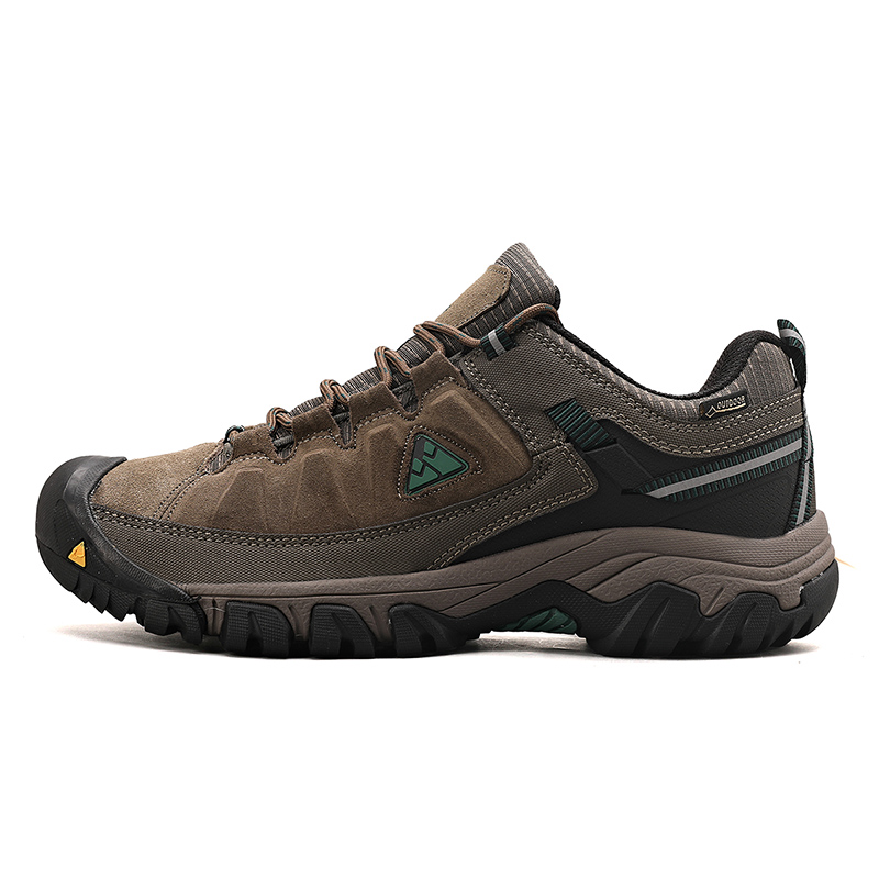 Climbing Shoe Beginner - HIKEUP/Новая мужская походная обувь, прочная кожаная