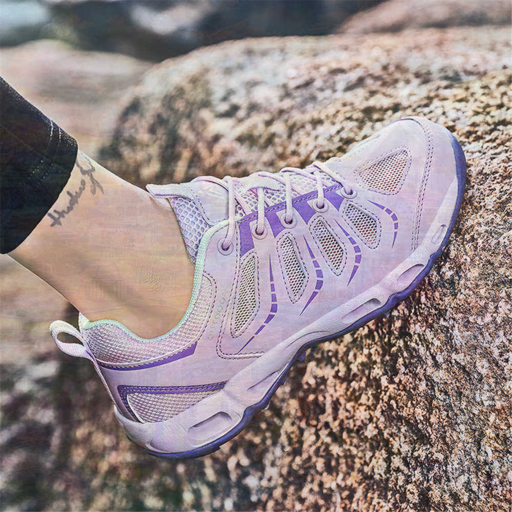 Outdoor Sport Brand Shoes - Летние серебряные кроссовки с круглым носком,