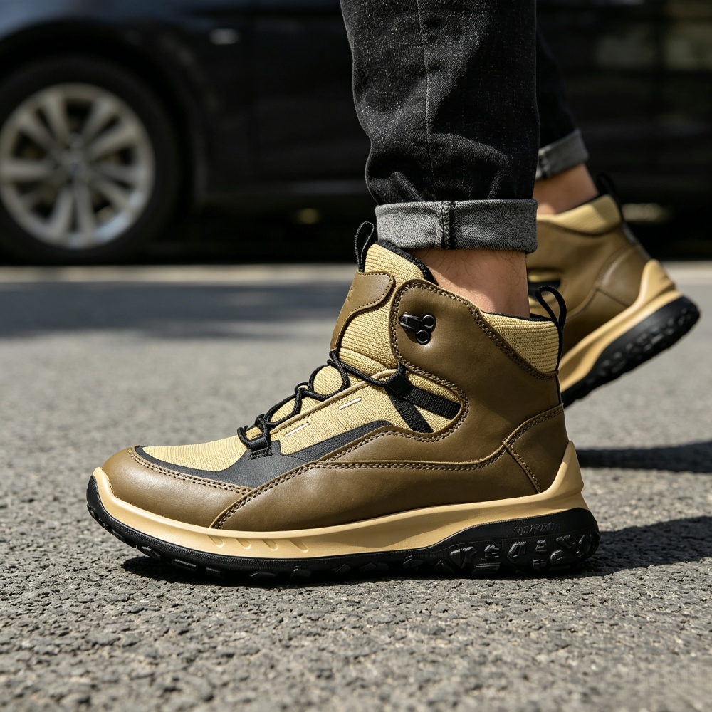 Высокие кожаные ботинки для му – обзор и цена Outdoor Sport Brand Shoes