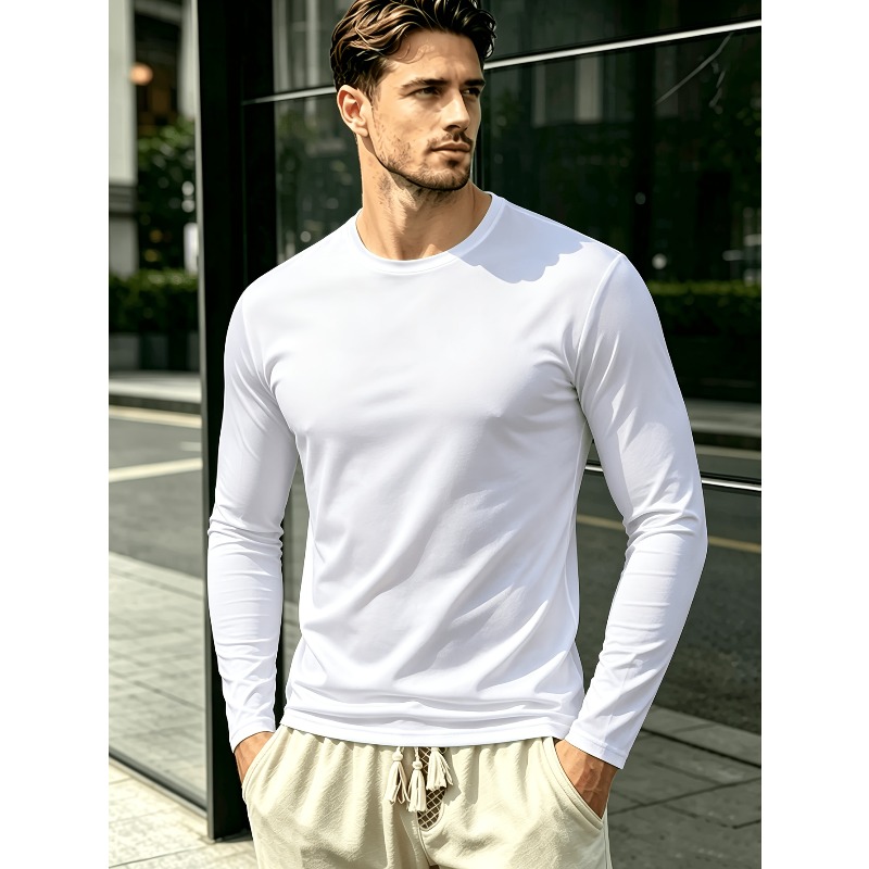 Однотонная футболка с круглым  – обзор и цена Outdoor Sportswear