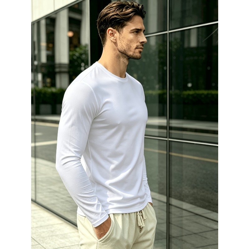 Однотонная футболка с круглым  – обзор и цена Outdoor Sportswear