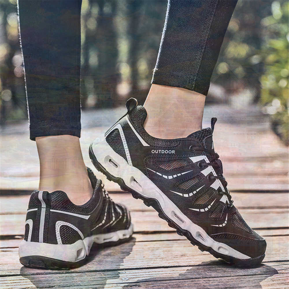 Летние серебряные кроссовки с  – обзор и цена Outdoor Sport Brand Shoes