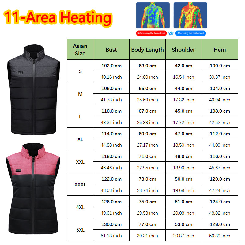 11-зонный жилет с подогревом и – обзор и цена Outdoor Sport Coat